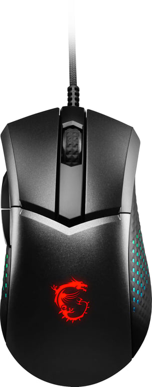 MSI Souris PC  Clutch GM51 Lightweight - Noir/Filaire