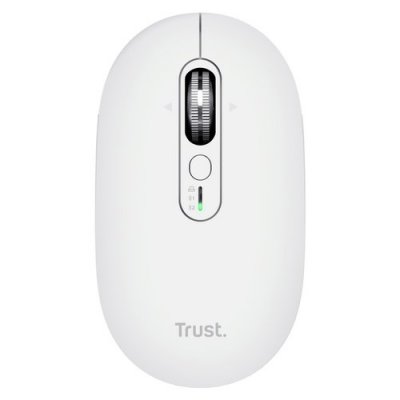TRUST Souris PC  SERON - hyperscroll/multi-connexion/Sans Fil/Blanc