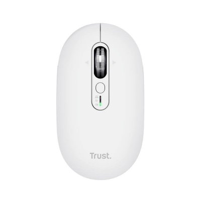 TRUST Souris PC  SERON - hyperscroll/multi-connexion/Sans Fil/Blanc