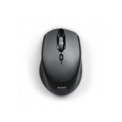 PORT DESIGNS Souris Pro Silencieuse Sans Fil Noire - Port Connect