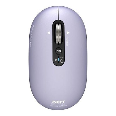 PORT DESIGNS Souris PURE MAC Bluetooth rechargeable USB-C silencieuse IRIS