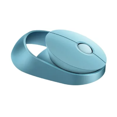 RAPOO Souris  Ralemo Air 1 13513 Sans Fil Bluetooth3.0 3 Boutons Bleu M&eacute;tallique 