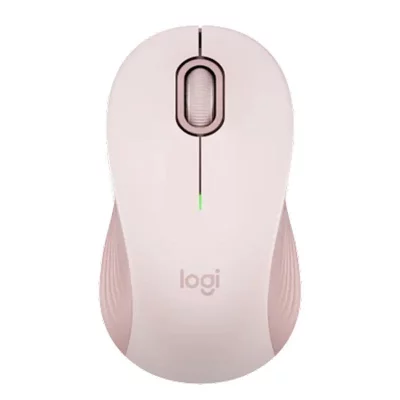YONIS Souris Rose Sans Fil Double Mode Silencieuse Bluetooth Pr&eacute;cise Et Compacte Rose 2 
