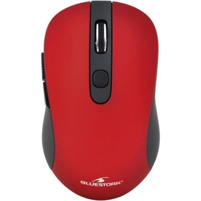 BLUESTORK Souris sans fil - 2,4 ghz - bouttons - rouge