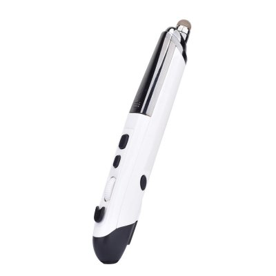 YONIS Souris Sans Fil 6 Boutons Avec Stylet Et Fonction Laser Rouge Blanc