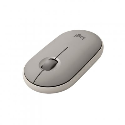 LOGITECH Souris sans fil Bluetooth  Pebble M350 Sand 