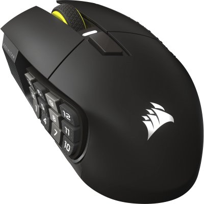 CORSAIR Souris sans fil  33 000 DPI, 16 boutons, curseur RGB, batterie 150 h