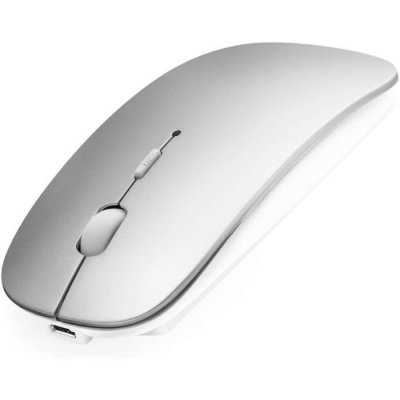 GENERIQUE Souris sans Fil DPI R&eacute;glable Bluetooth 4.0 2.4G Argent