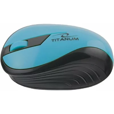 ESPERANZA Souris sans Fil  Titanum Rainbow 3D TM114T (Noir/Bleu)