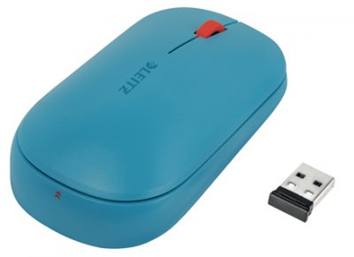 LEITZ Souris sans fil  Cosy Dual Sure Track - Bluetooth et USB - Bleue