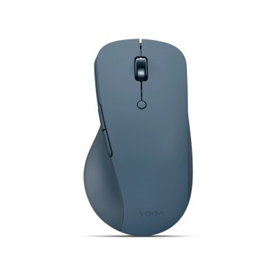 LENOVO Souris sans fil  2400 DPI Bluetooth 6 boutons rechargeable bleu-vert