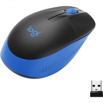 LOGITECH Souris sans fil  M190 Bleu