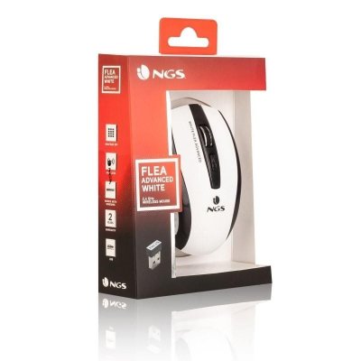NGS Souris sans fil optique 800/1600 dpi- 6 boutons- r&eacute;cepteur nano