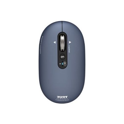 PORT DESIGNS Souris sans fil  Port Connect Pure Color Bluetooth Bleu encre
