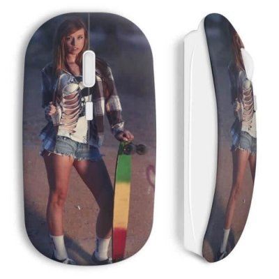 MANIACASE Souris Sans Fil Sexy Girl Skate 