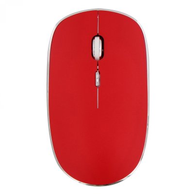 TNB Souris sans fil silencieuse Rubby  - usb - rouge