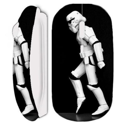 MANIACASE Souris Sans Fil Star Wars Blanc ()