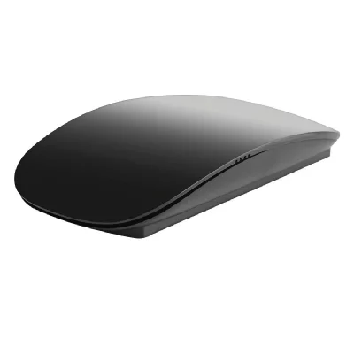 YONIS Souris Sans Fil Tactile 1200 DPI Pour Mac Et PC Blanc 10m Plug And Play Noir  