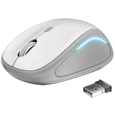 TRUST Souris sans fil  Yvi fx - blanc