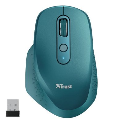TRUST Souris sans fil Wifi  Ozaa Bleu 
