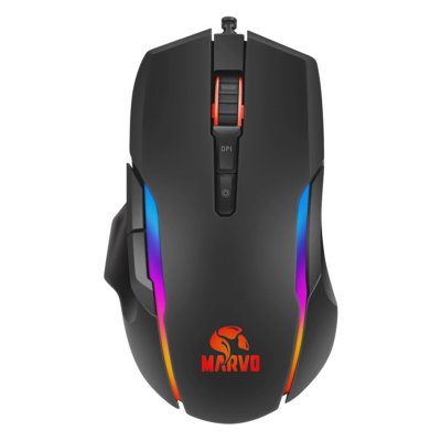 SCORPION Souris  Ma-G945 Sans Fil Bluetooth Jeu 9 Boutons Noir 