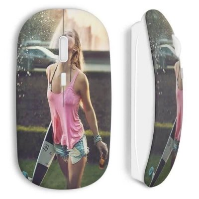 MANIACASE Souris Sexy Girl Skate Sans Fil 
