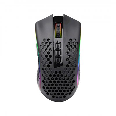 REDRAGON Souris Storm Pro PAW3335 RED-M808-KS Sans Fil Jeux 7 Boutons Noir
