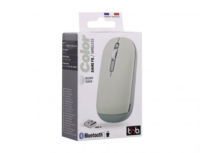 TNB Souris -  - COLOR - Vert - Bluetooth et USB-A - Mode de veille automatique