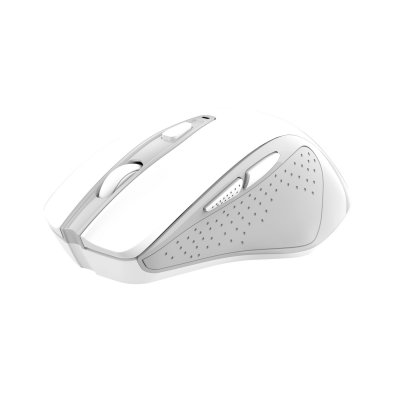 TRUST Souris USB sans fil  Nito 2,4 GHz 800-2200 DPI - 5 boutons - Silencieuse - Couleur Blanc 