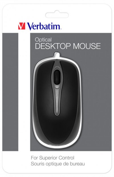 VERBATIM Souris  Optical USB optique noir 