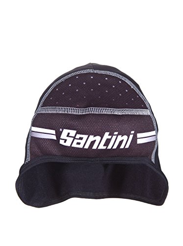 SANTINI Sous-casque homme  windtex taille unique noir - noir