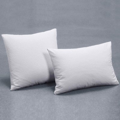 BECQUET Sous-taie d'oreiller Bouclette antiacarien - LI.OTR BOUCL PU - blanc