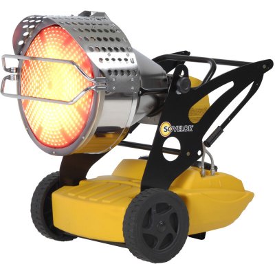 SOVELOR  - Chauffage radiant mobile Fioul 43kW (sans chemin&eacute;e)-Flash 1