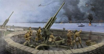 TRUMPETER Soviet 52-k 85mm Air Defense Gun M1943 - 1:35e - 