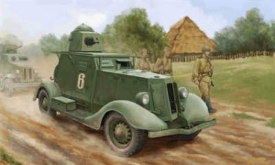  Soviet Ba-20 Armored Car Mod.1937 - 1:35e - Hobby Boss