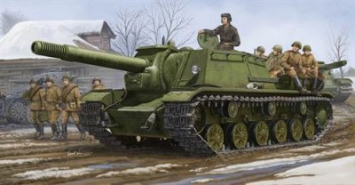 TRUMPETER Soviet Su-152 Self-propelled Heavy How. - 1:35e - 