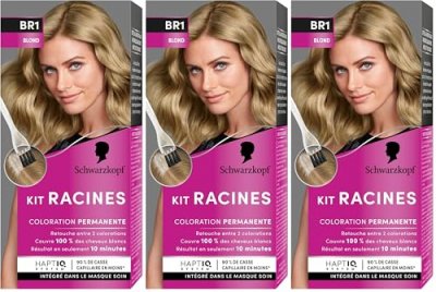 SCHWARZKOPF Soyance Coloration Permanente Kit Racines Blond 22 ml