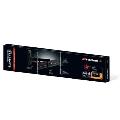 MELICONI SP 600 SR Plus - Support TV INCLINABLE ET Double Rotation +/-40&deg;
