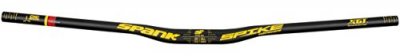 SPANK  Spike Guidon VTT Mixte Adulte, Noir/Jaune, 30 mm