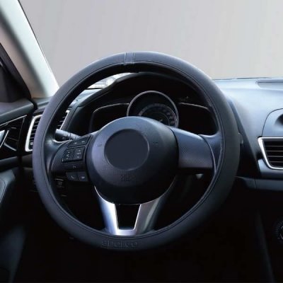 SPARCO  Couvre Volant Elastique Fin Sans Armature  SPS900BK