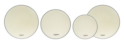 SPAREDRUM  10-12-14 + Cc 14 Everest Coated Fusion Pack Pack 4 Peaux
