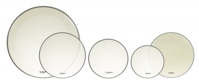 SPAREDRUM  10-12-14 + Cc 14 + Gc 22 Alverstone Clear Fusion Pack 5 Peaux