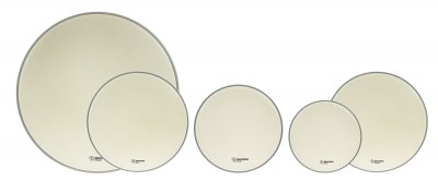 SPAREDRUM  10-12-14 + Cc 14 + Gc 22 Everest Coated Fusion Pack Pack 5 Peaux