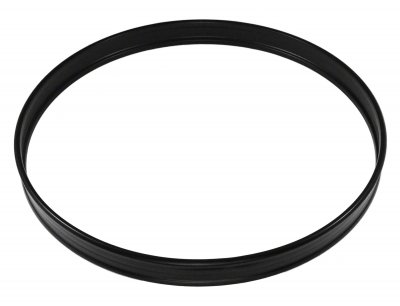 SPAREDRUM  Hbs-22bl - Cercle Grosse Caisse 22 M&eacute;tal - Noir
