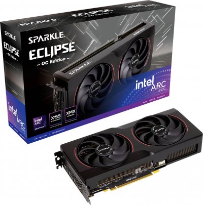 SPARKLE  Carte Graphique Intel Arc B570 Eclipse Oc 10gb Gddr6