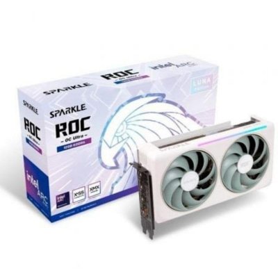 SPARKLE  Carte Graphique Intel Arc B580 Roc Luna Oc Ultra 12gb Gddr6