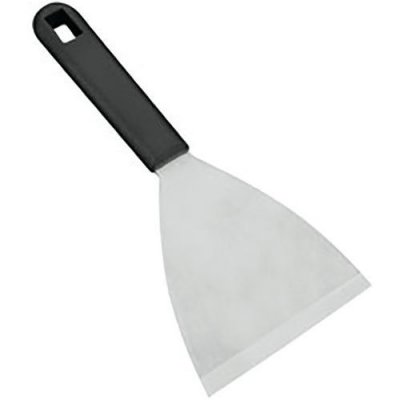 METALTEX Spatule Large Pour Plancha Thermo R&eacute;sistant Manche Noir