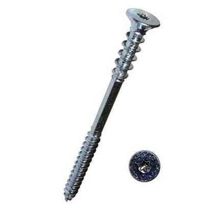 GENERIQUE Spax Yellox 4.0x16 Mm Flat Head Wood Screw 25 Units Argent&eacute;