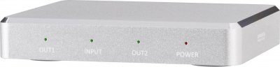 SPEAKA PROFESSIONAL SPEAKA Ultra Slim HDMI Splitter 1X2 ALU