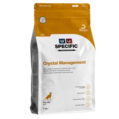 SPECIFIC  - Croquettes pour chats fcd Adult Crystal Management Sac 2 kg